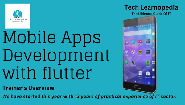 Mobile (Android & iOS) App Development with flutter